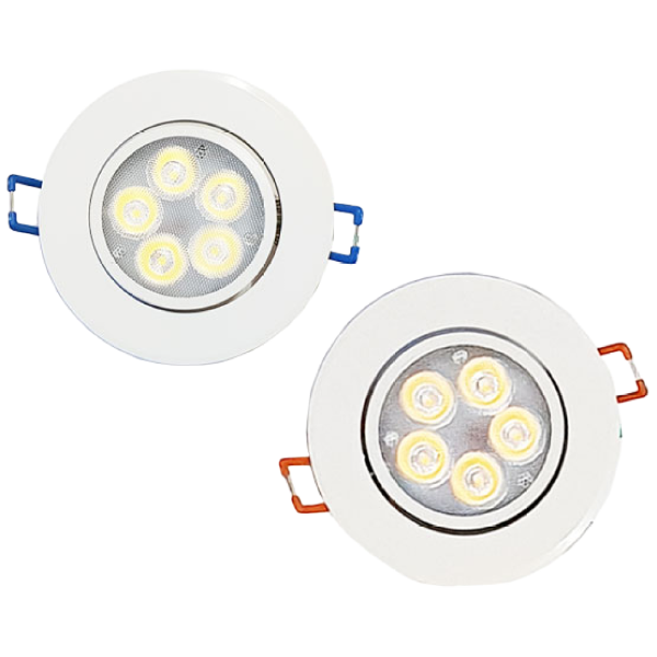 THE SSEN LED 일체형 다운라이트 3인치 5W 화이트 매입등, 주백색, 1개 4,010원