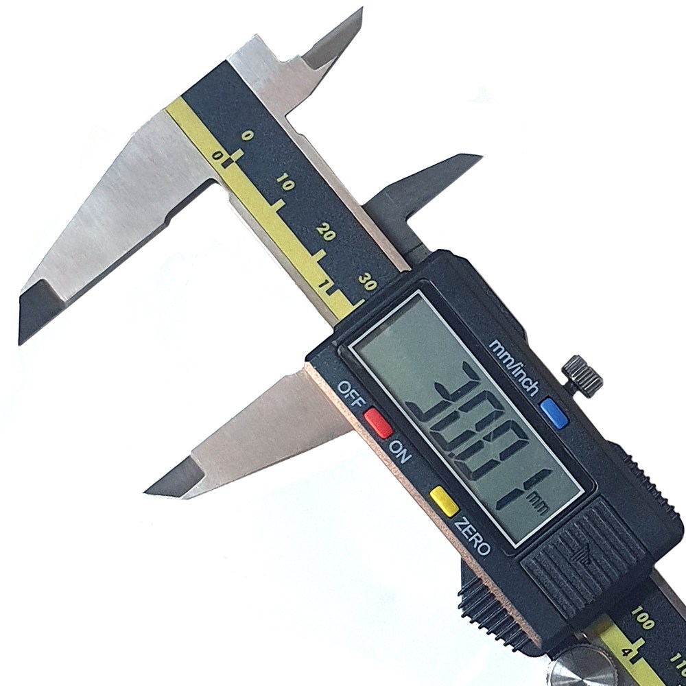 고정밀 디지매틱 캘리퍼스 150mm 버니어 노기스 디지털 전자 측정기구 전문가용 두께 15,600원