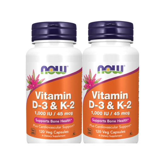 [정품보장]나우푸드 비타민 D3 K2 45mcg NOW Foods  120정 X 2병 9,800원