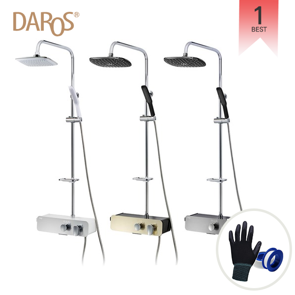 [다로스] 라데온 해바라기 레인샤워 선반샤워 V3000 선반형 레인샤워수전 해바라기수전, V3000 174,000원