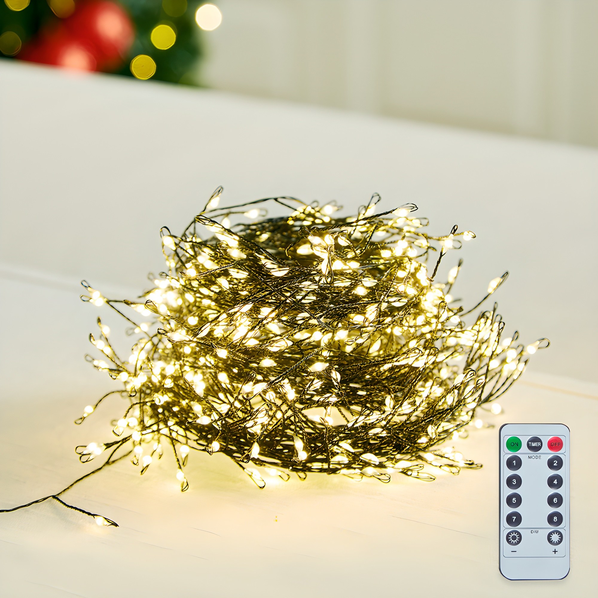 지네전구 줄전구 LED 줄조명 USB 케이블 600구 + 리모콘 세트 18,790원