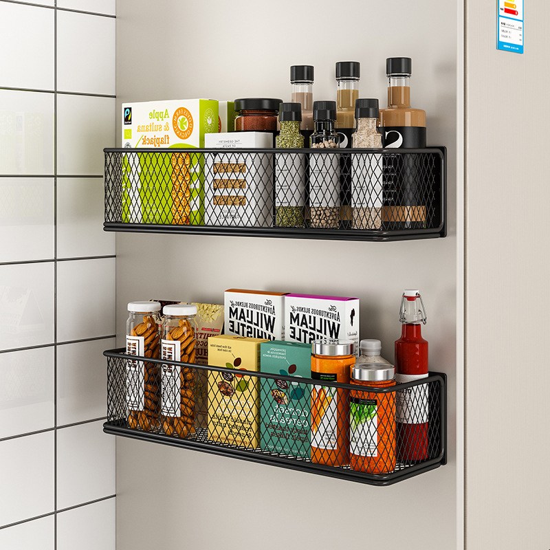 Allilio 냉장고 자석 선반 현관문 세탁기 수납 선반 양념병 수납 냉장고 사이드랙 15,890원