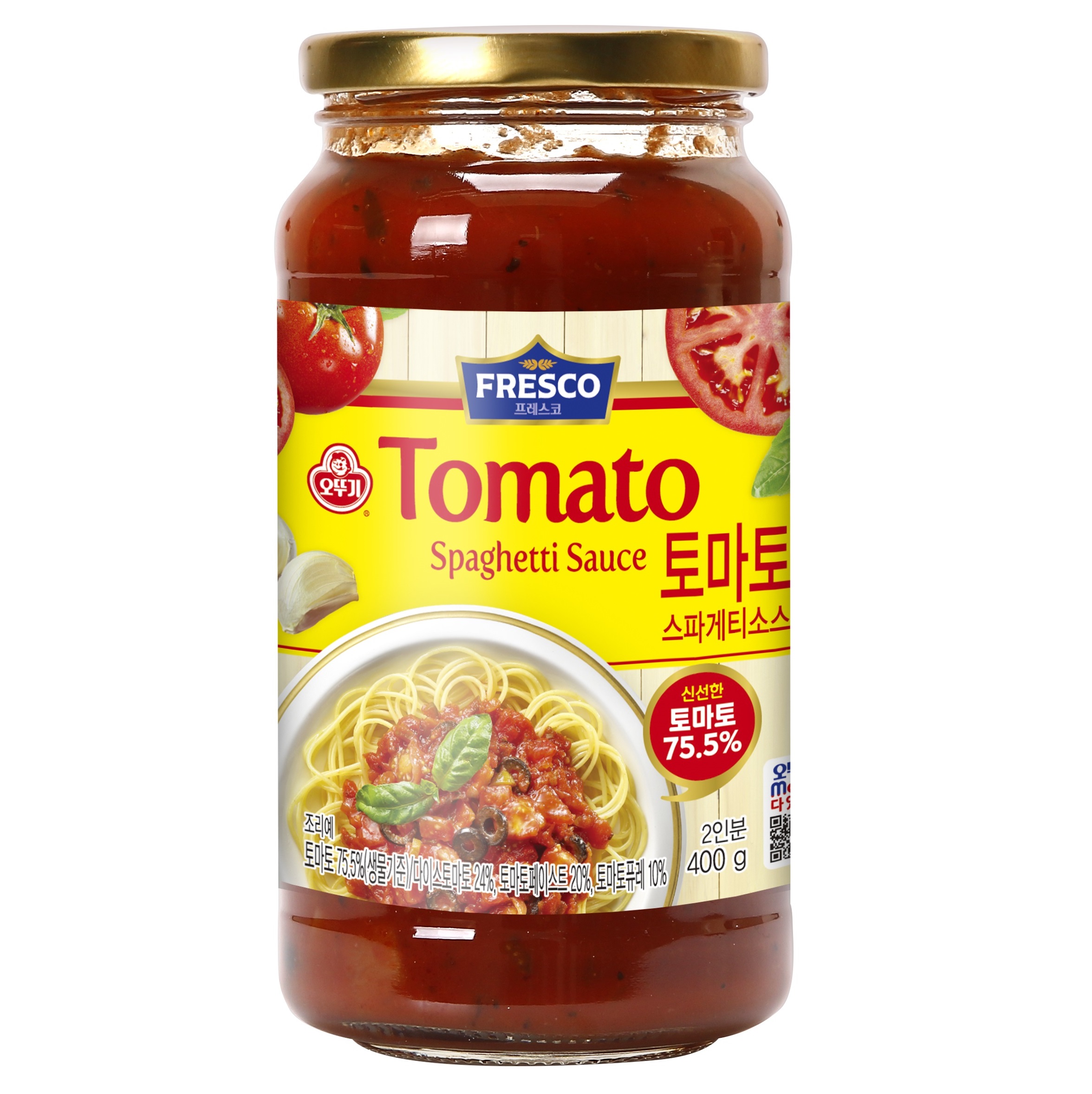 오뚜기 프레스코 토마토 스파게티소스 4,160원