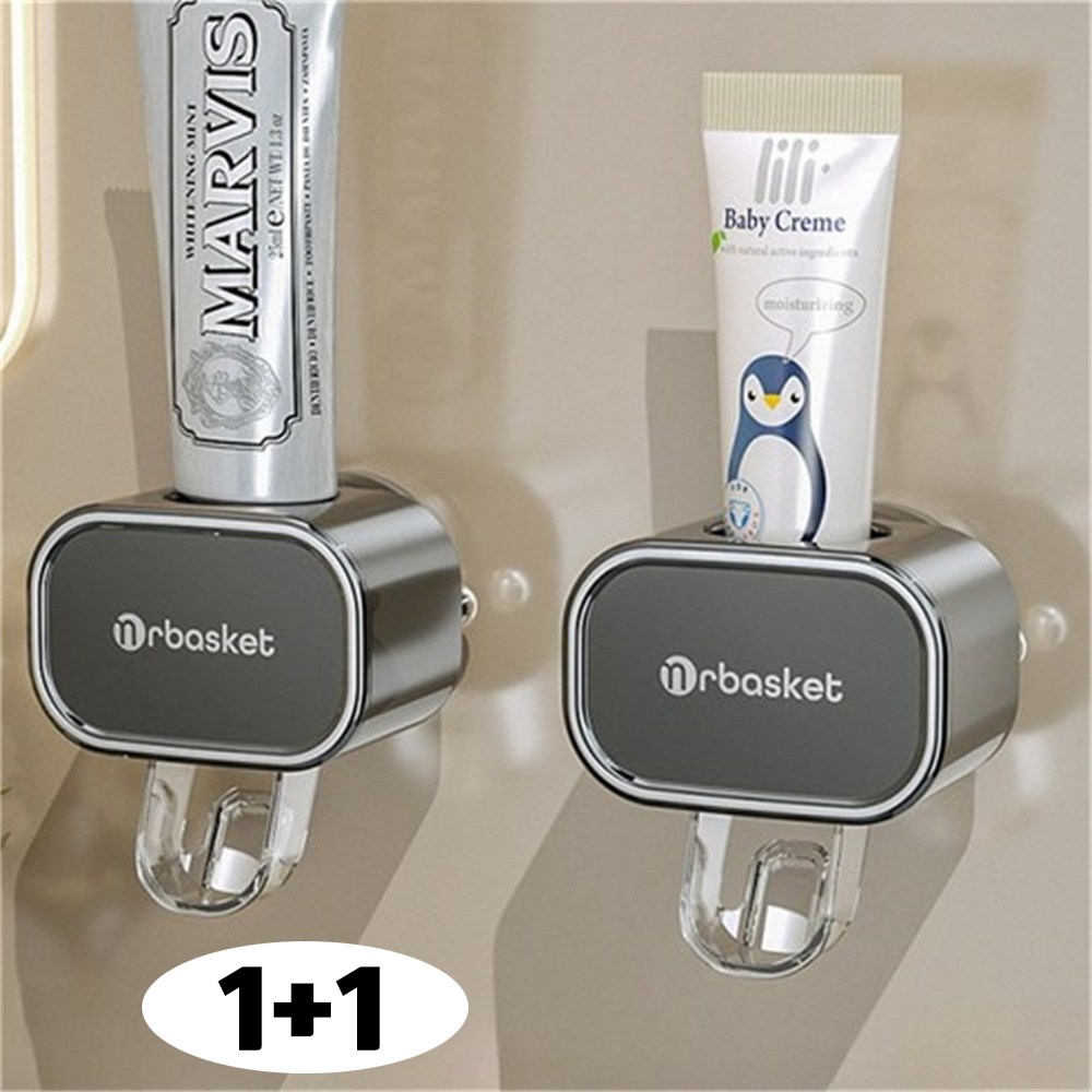 1+1 치약디스펜서 자동 간편 원터치 치약 짜개 걸이 무타공 15,600원