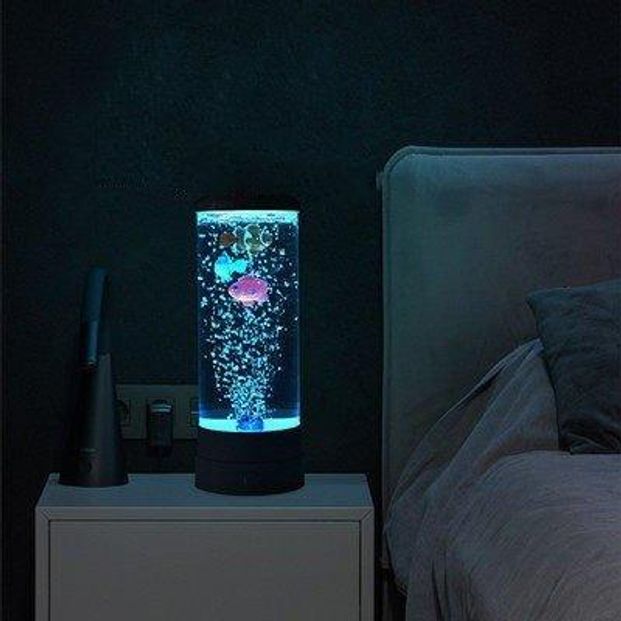 가짜어항 수족관 물고기 어항 열대어 장식품 물멍 해파리 LED 42,500원