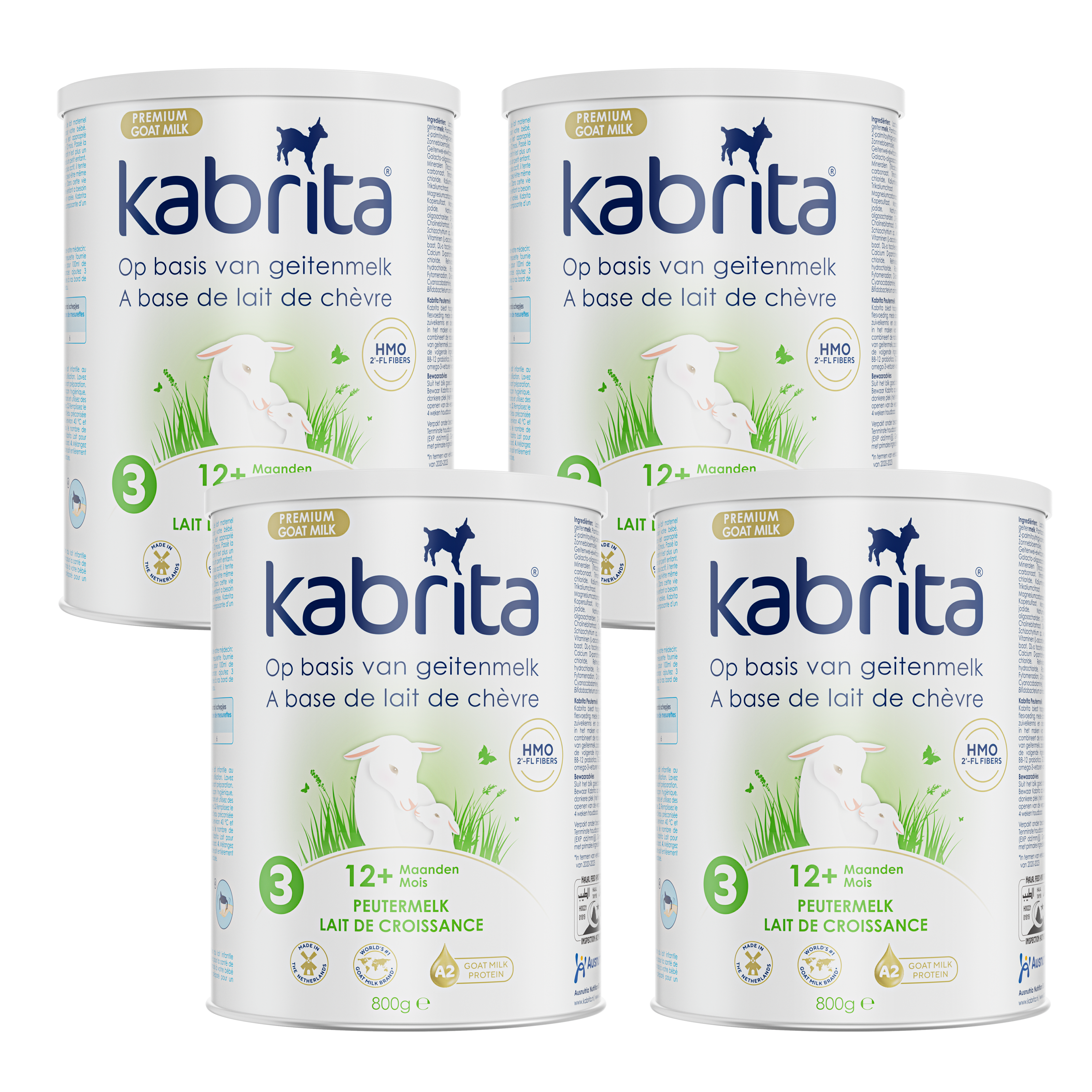 [사은품 증정] 카브리타 네덜란드 프리미엄 산양분유 3단계 800g 유통기: 27.02.17, 800g, 4개 260,000원