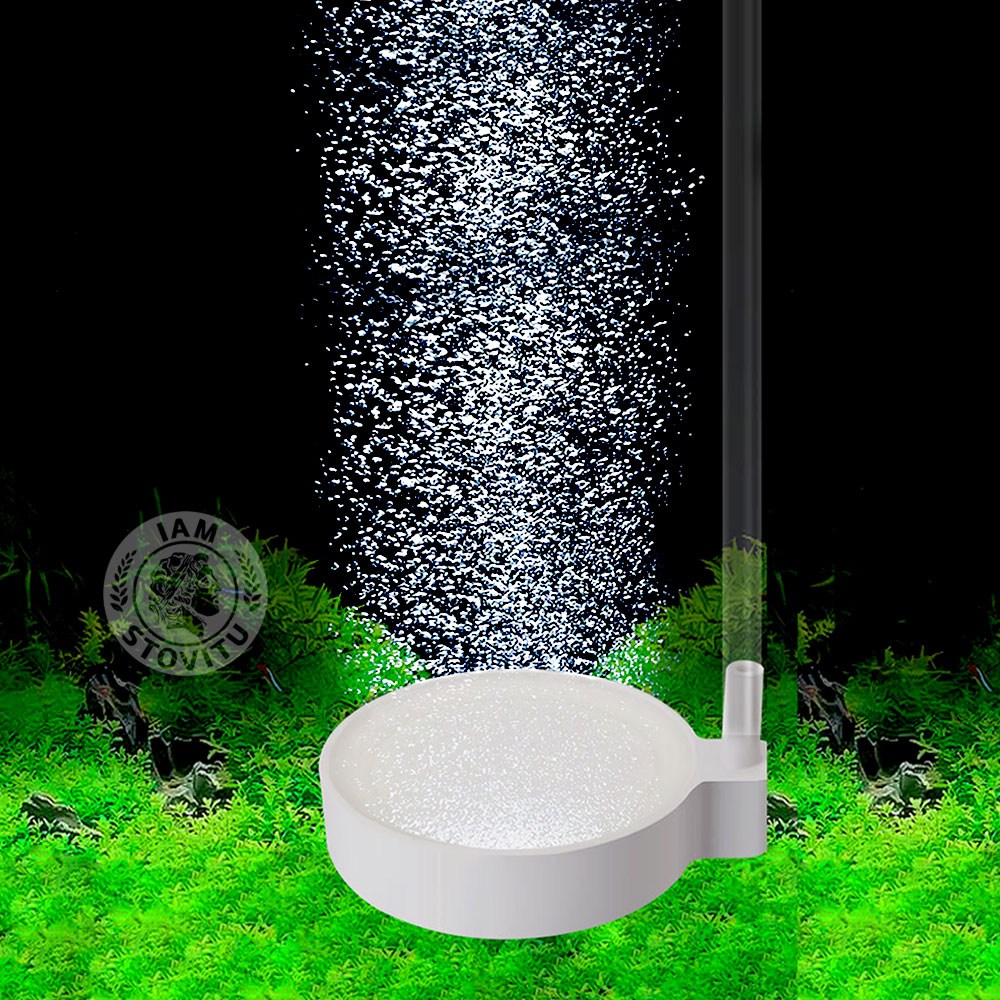 어항 산소 기포발생기 원형 에어스톤 콩돌 미세 기포기 7,200원