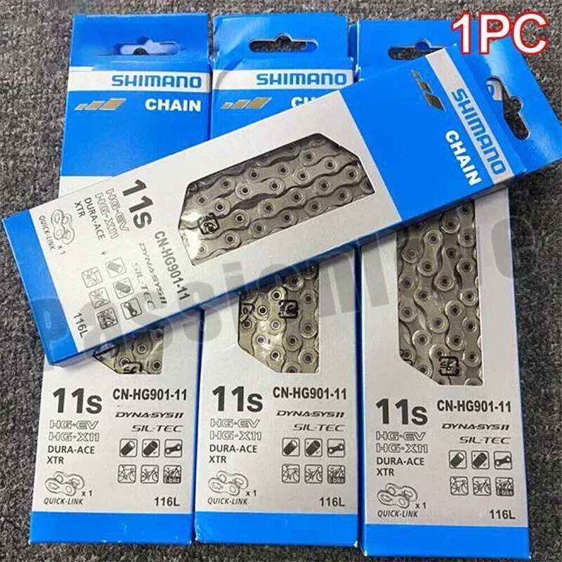 시마노 11 단 자전거 체인, CN-HG901 로드 바이크, 116L MTB 체인, 오리지널 HG601, 11v 41,370원