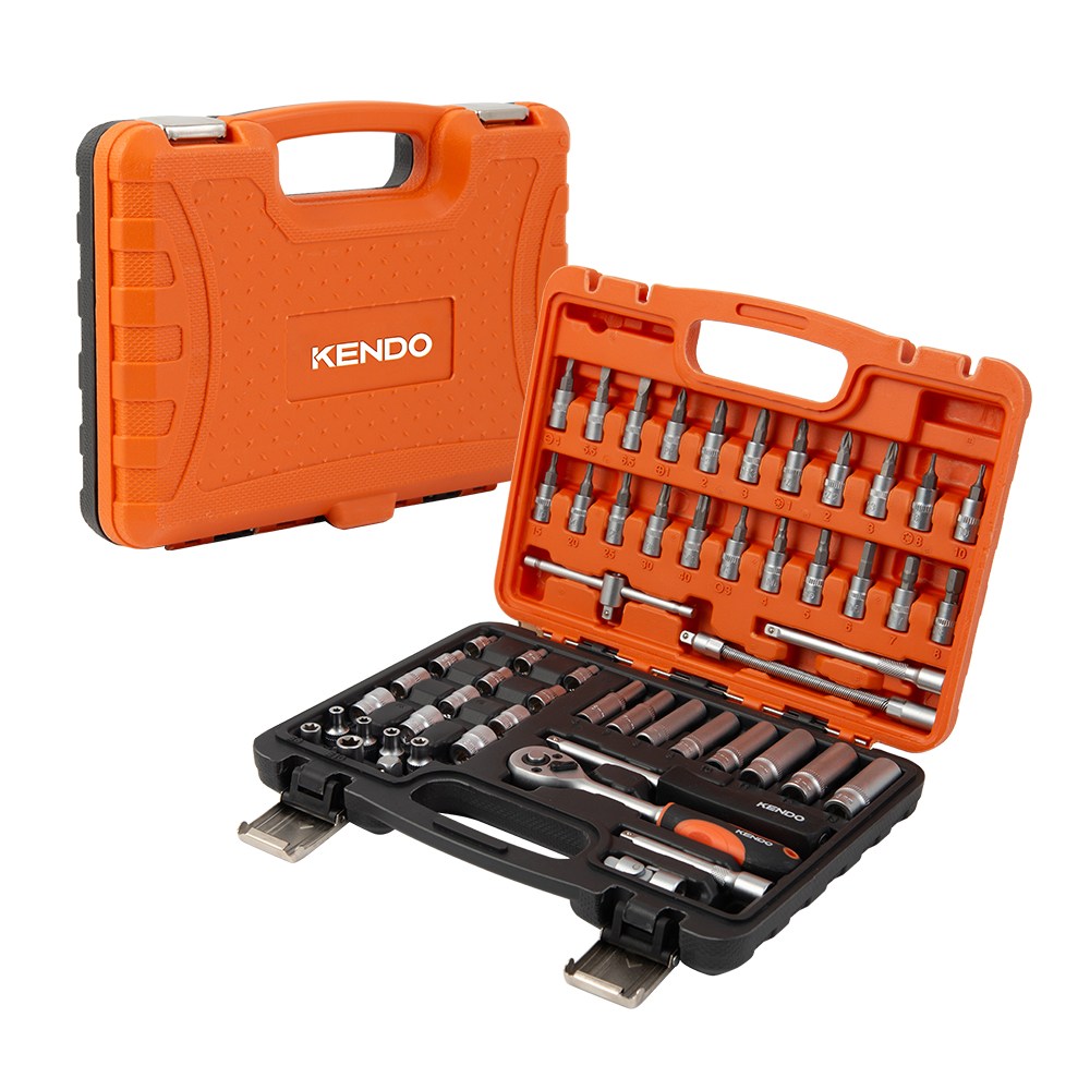 켄도 소켓렌치세트 56PC 복스알 6.35mm 드라이버 비트 90597CO, 1개 84,370원