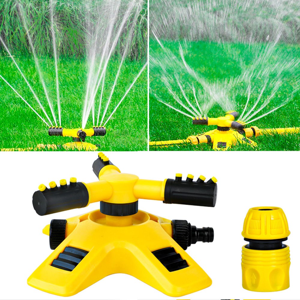 스프링클러 정원 농업 텃밭 주말농장 농사용  조경 잔디원예용 360도 회전 양방향 합10m 7,980원