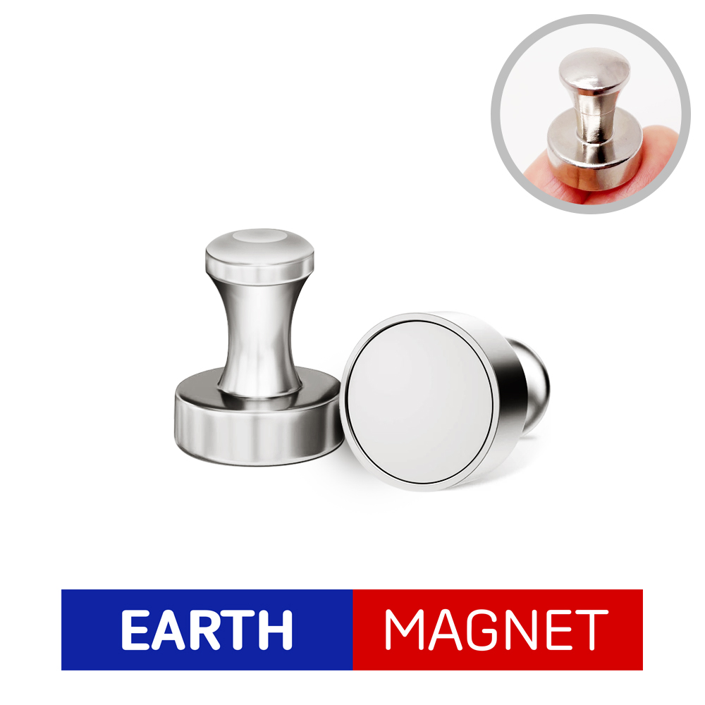 초강력 네오디움 메탈 자석 홀더 대형 메모 스탬프 도장 1,500원