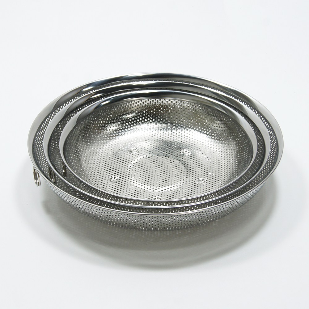 한일스텐레스 다용도 타공 야채 바구니 펀칭볼 채반 13,000원