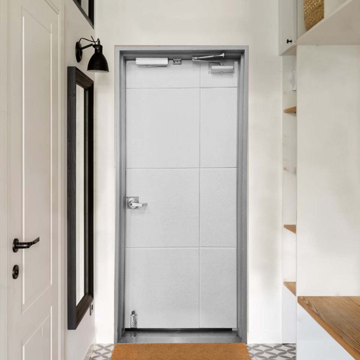 현관문 자석 방음재 세트 흡음 셀프 시공 원룸 아파트 소음, 그레이 99,000원