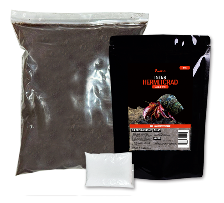 쥬맥스 로웰 코코피트 베딩 소라게 키우기 사료 리필세트 9,000원