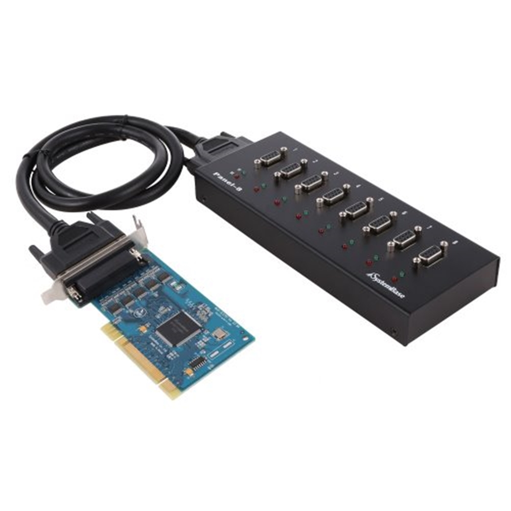 시스템베이스 8포트 시리얼카드+패널 PCI RS232 Multi-8/LPCI 232 586,600원