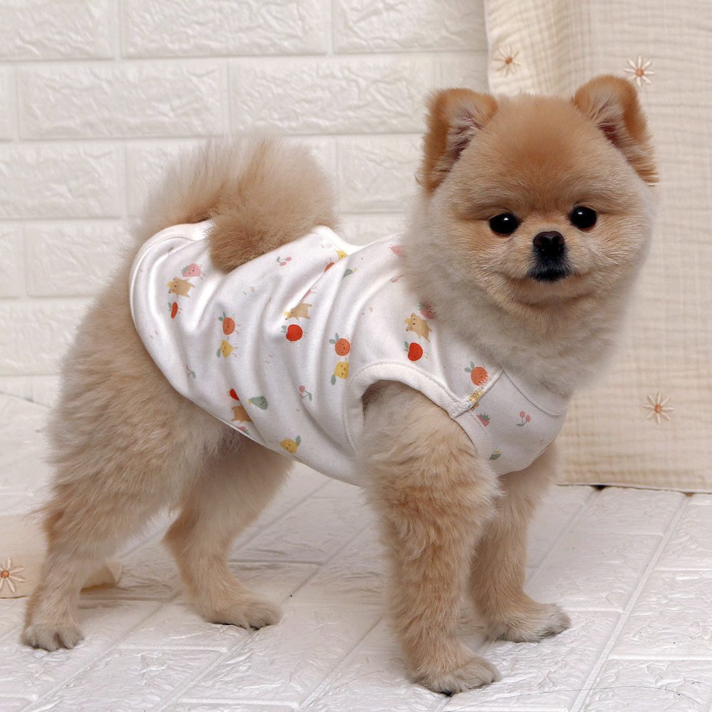 해피앤퍼피 강아지옷 오가닉조끼 12가지 디자인 내복 고양이옷 애견옷 29,900원