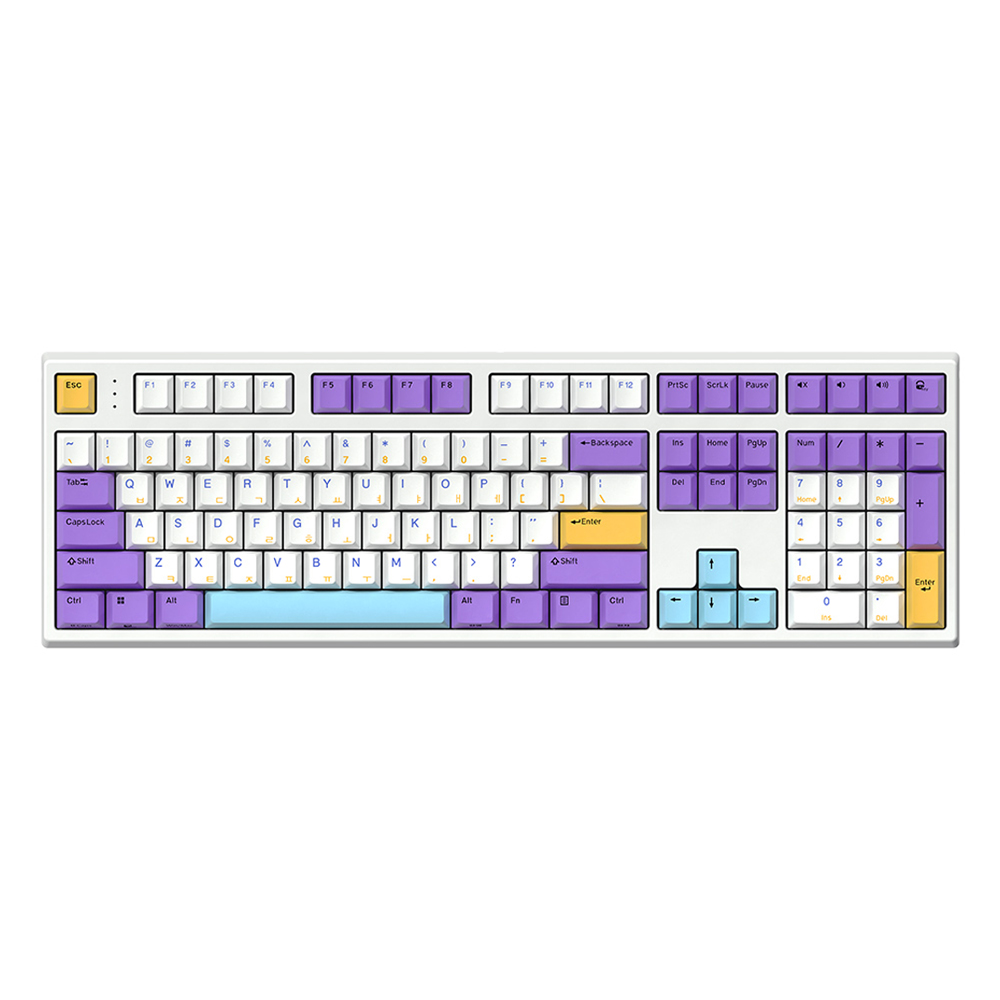 한성컴퓨터 8K 딥블루 뽀송 38g 유선 기계식 키보드, 블루베리 스무디, GK787SE, 딥블루 뽀송 69,300원