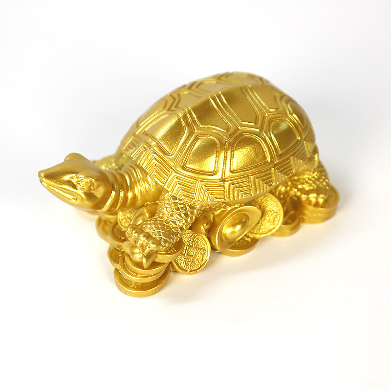 풀리니스 돈거북 풍수 재물운 인테리어 장식 소품, 금색 17,800원