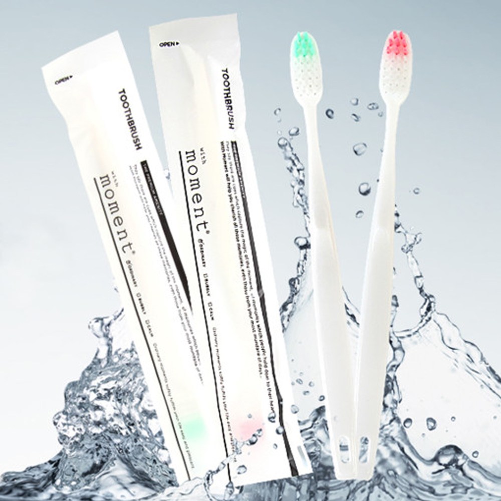 위드모먼트 일회용 고급형 미세모 칫솔 - 100개 24,000원