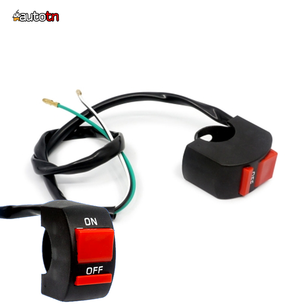 ab SB 온오프 스위치 분리형스위치 바이크 핸들고정 12V용 오토바이 자동차, 1개, 12V용 3,000원