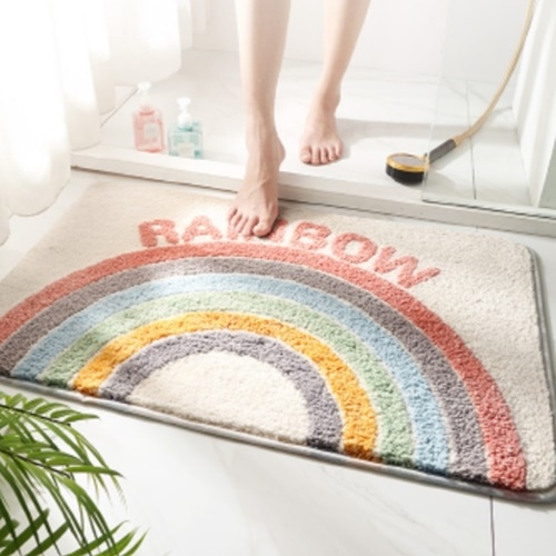 길그리 보송보송 레인보우 패브릭 발매트 9,900원