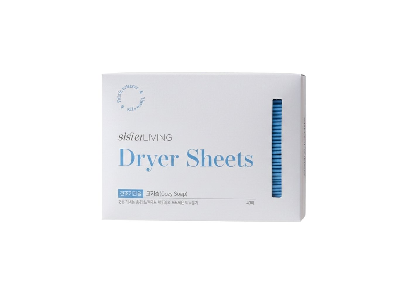 시스터리빙 건조기시트 코지솝 새턴플라워 드라이시트 섬유유연제 80매 58,010원
