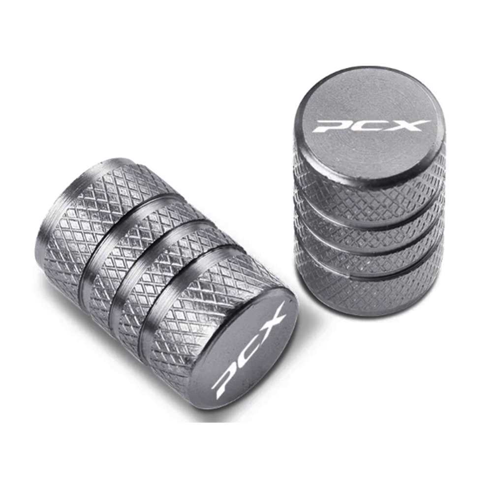 알테쉬 혼다 PCX 알루미늄 타이어 밸브캡 호환, 2개, 그레이 1,000원