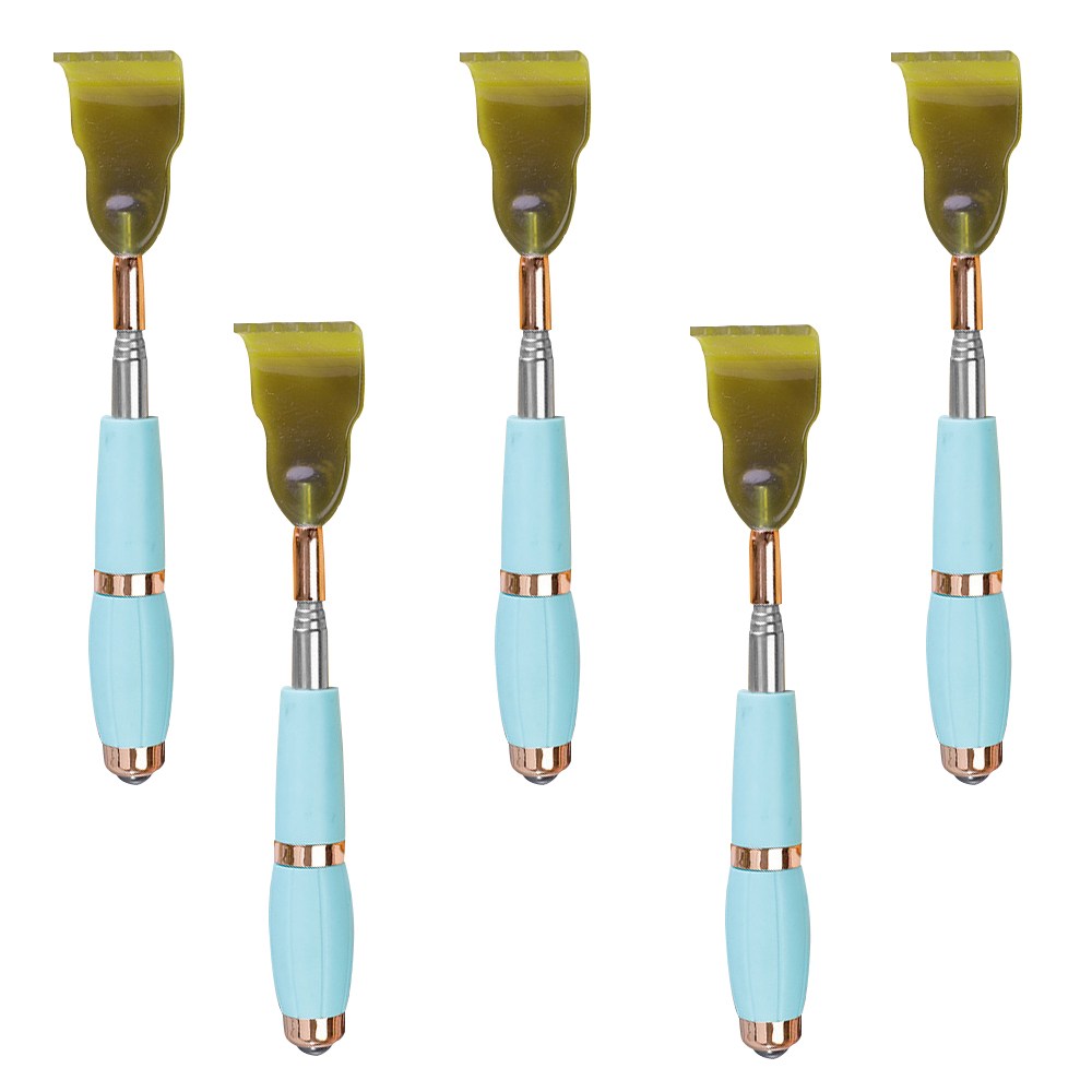 자석 롤러볼 휴대용 안테나 효자손 H타입 5단 효도손, 스카이 19,000원