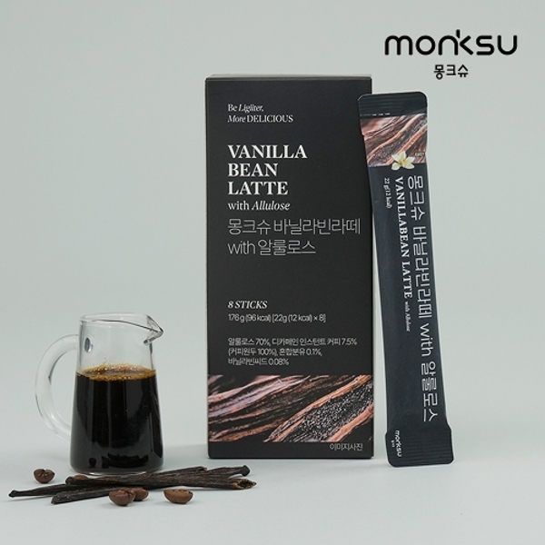 몽크슈 알룰로스 바닐라빈 라떼 커피믹스 10,480원