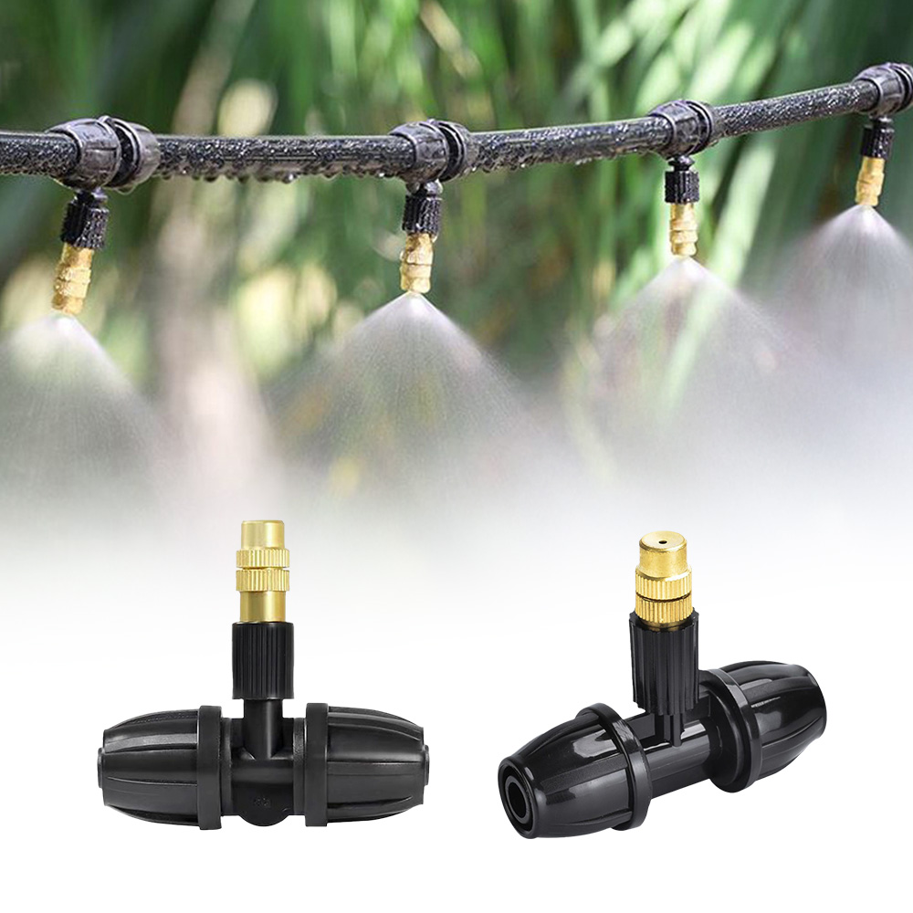 HK sell 웰리프 냉각 분무 원예 조경 야외 미세 스프링클러, 블랙, 1개 19,800원