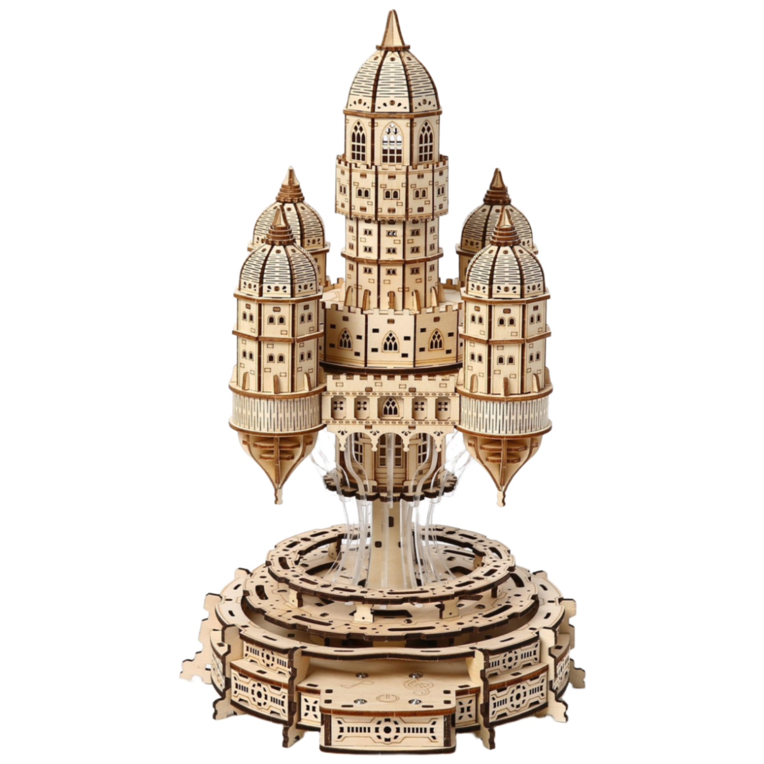 3D 입체퍼즐 하늘도시 나무퍼즐 집중력 향상 DIY 1개 521피스, 1개, 우드, 521피스 55,000원