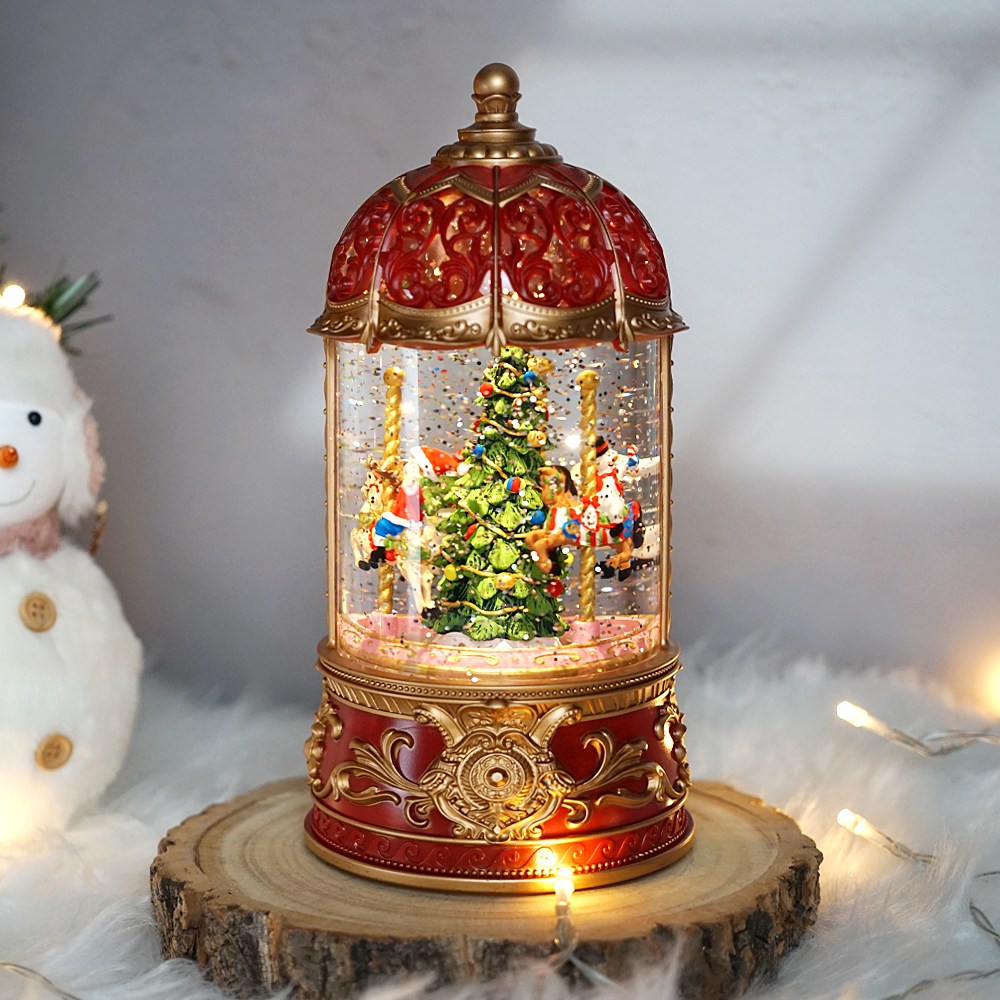 에이런 크리스마스 회전목마 오르골 워터볼 스노우볼 무드등 60,900원