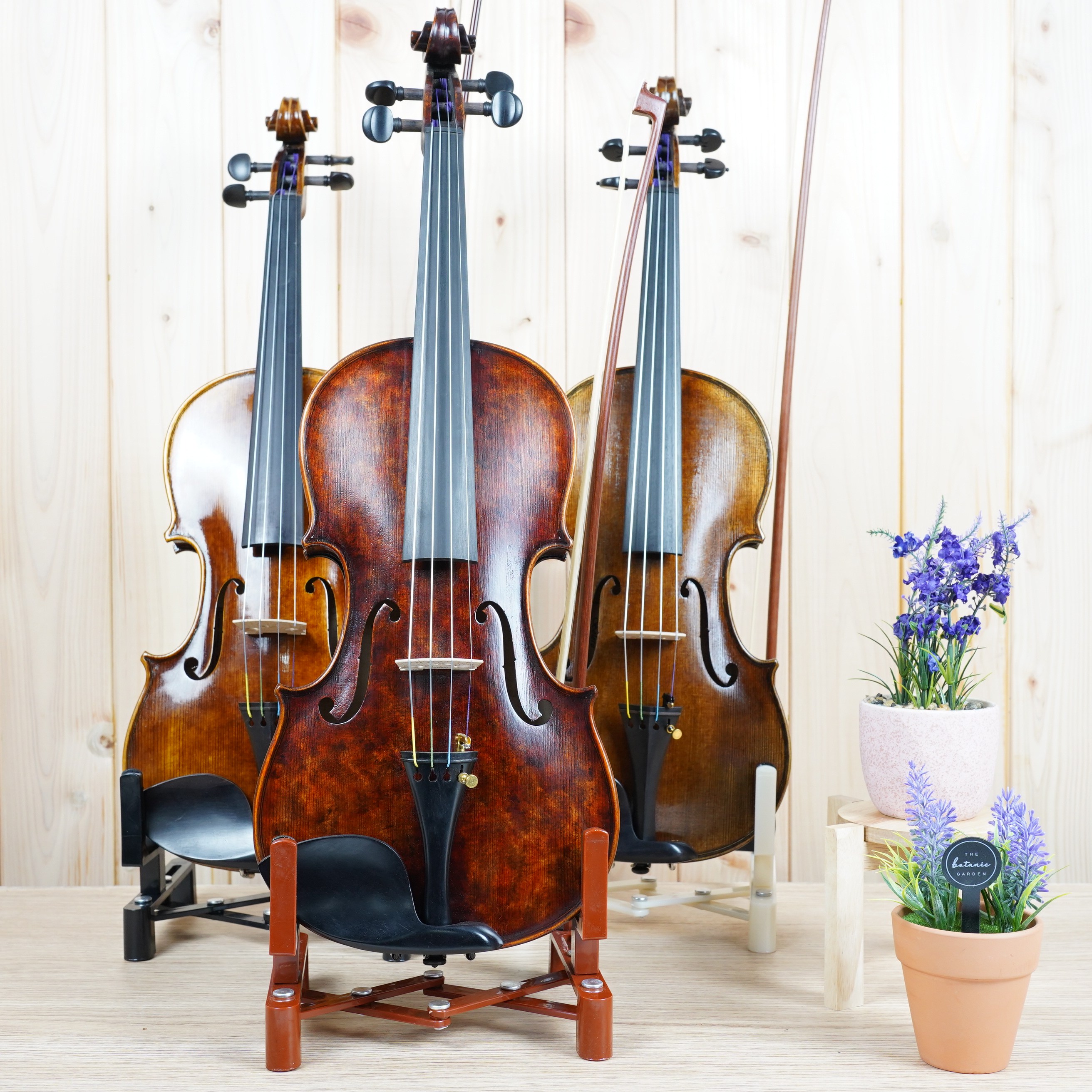 바이올린 스탠드 편리한 접이식 거치대 자바라타입, 브라운, 1개 13,090원