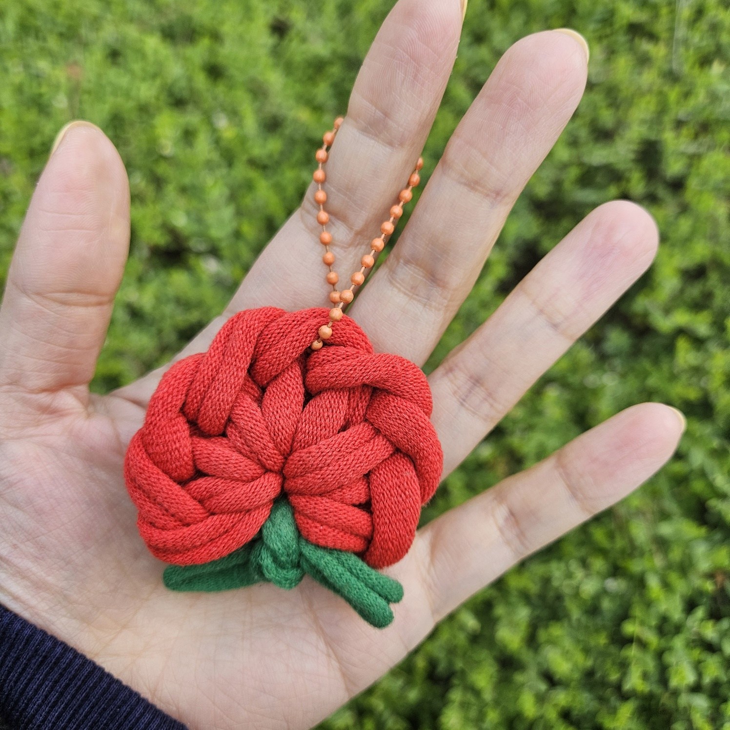 두루살림,,- 어버이날 카네이션 만들기 키트 양말목 키링 공예  선물 스승의날 재료 미술키트 세트 4,900원