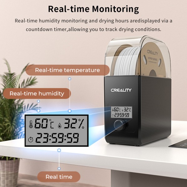 Creality 필라멘트 건조기 업그레이드 선풍기 필라멘트 드라이 박스, 1kg PLA PETG ABS TPU 필라멘트 탈수 59,300원