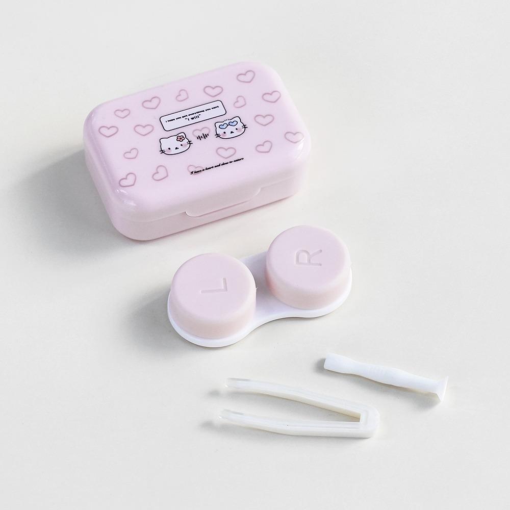 라피던트 하트냥 렌즈 케이스 + 집게 + 흡착봉 세트 2,950원