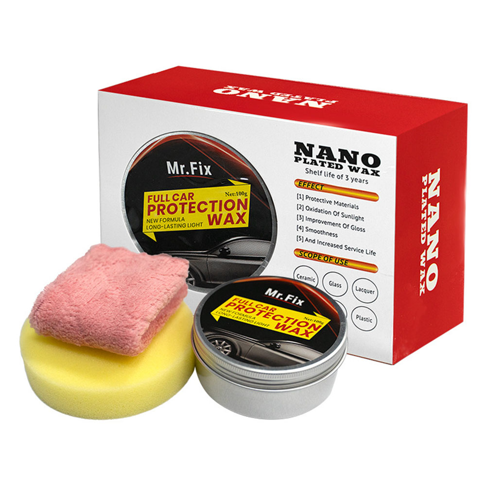 하비앤하트 자동차 고체왁스 세트 고광택 발수코팅 크리스탈 코팅 하드왁스, 1개, 100g 11,600원