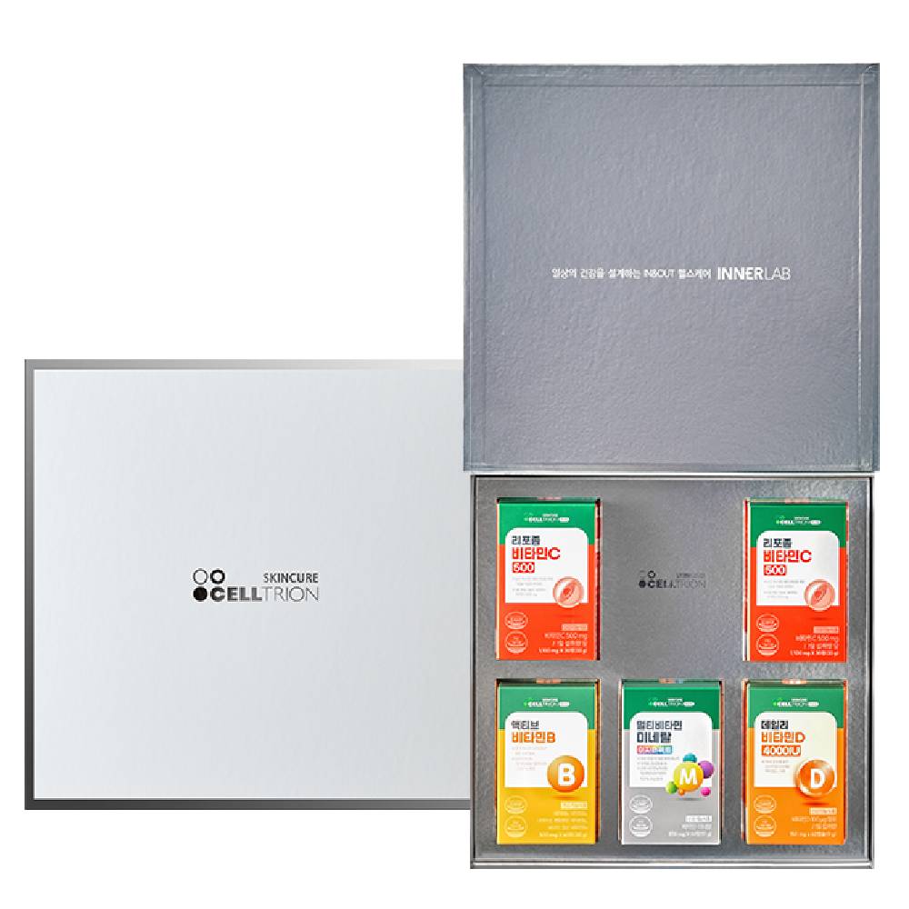 이너랩 셀트리온 이너랩 비타민 5종 세트, 1개 89,900원