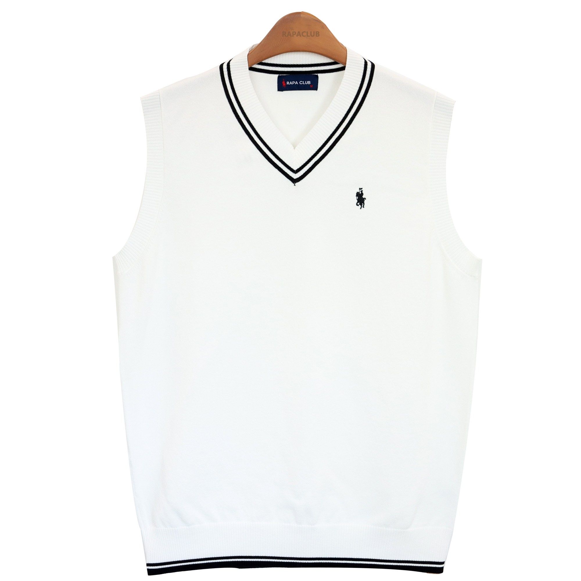 라파클럽 남성 브이넥 골프 니트 조끼 36,800원