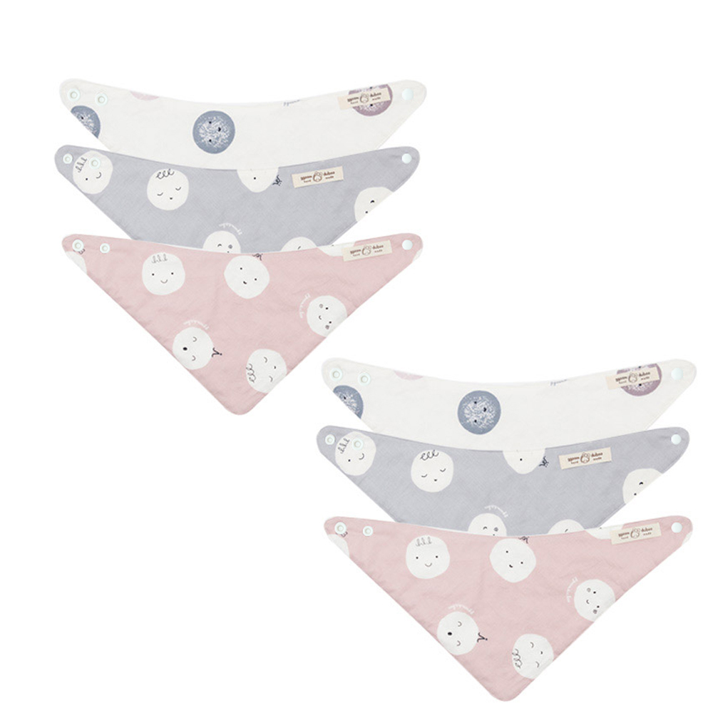 꿈두부 몰랑몰랑 사계절용 3종 + 겨울용 3종 스카프빕 세트 26,460원