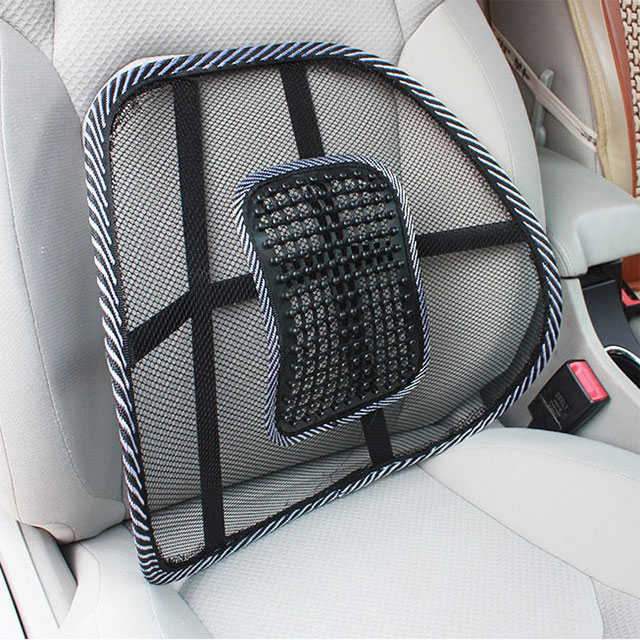 프라이스마켓 운전석 조수석 차량 자동차 통풍 메쉬 등받이 허리 등쿠션 6,900원