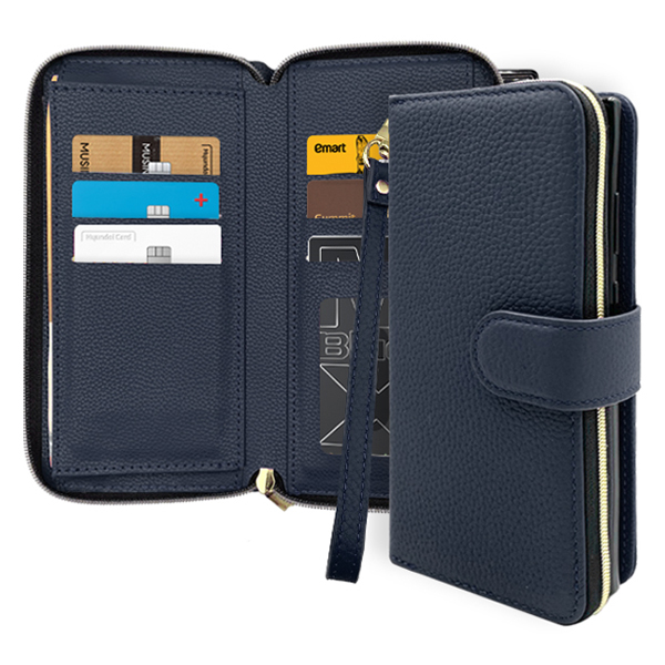 까미또 팔렛 천연소가죽 지퍼 월렛 다이어리 휴대폰 케이스 27,710원