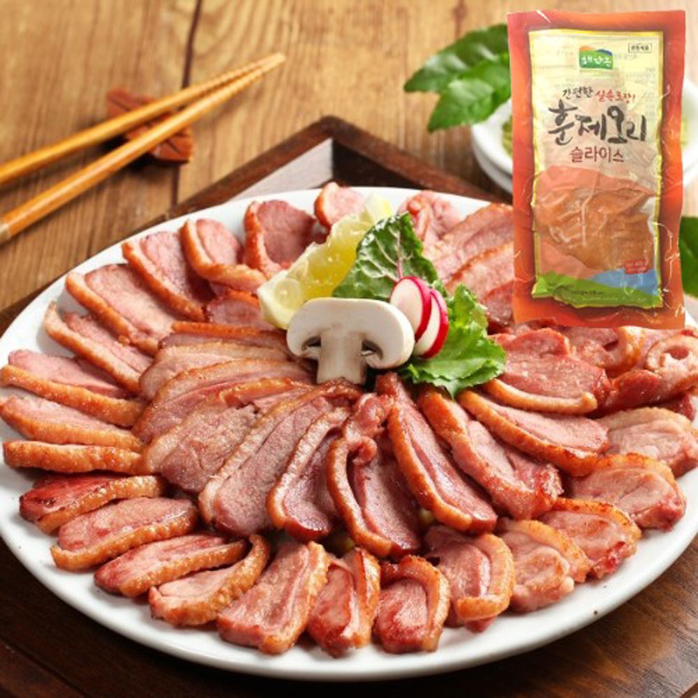 [498] 해다온 훈제오리슬라이스 400g, 1개, 400g 5,130원