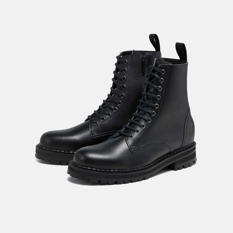 커스텀에이드 5cm 소가죽 코만도 워커 루카스 - BLACK160124 118,100원