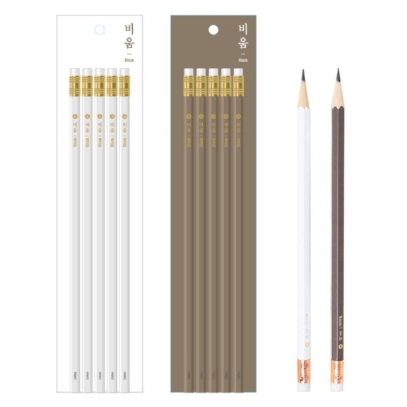 모닝글로리 1000 비움 연필세트 B 5자루, 랜덤발송, 9개 11,260원