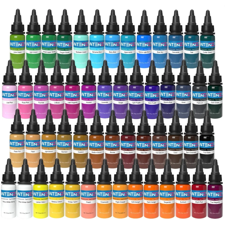 슈퍼뷰티몰 인텐즈 타투잉크 1oz 컬러 용품 SMP색소 반영구재료, 1개 28,000원