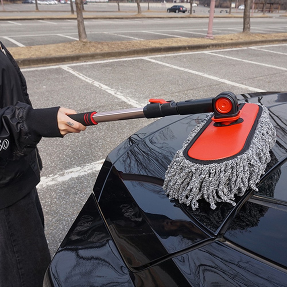 먼지털이개 A타입 셔닐재딜 왁스첨가 각도조절 회전 청소 용품 초극세사 자동차 차량용 18,520원