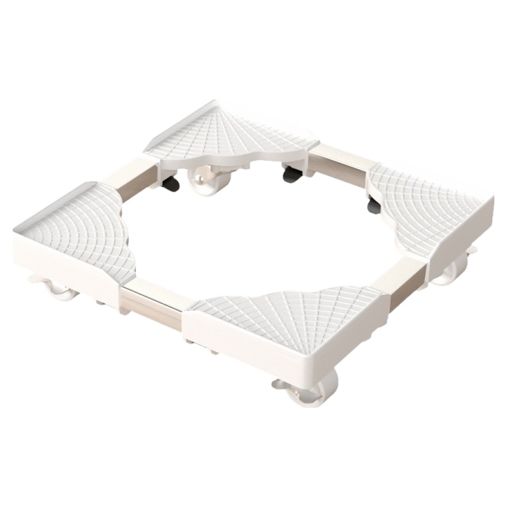 코스넬 사이즈 조절 바퀴 이동식 화분 받침대, 화이트, 1개 18,300원