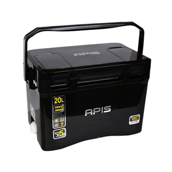 [아피스] 블랙 아이스박스 20L 엘리건트 (블랙) 낚시,레저용 72,000원