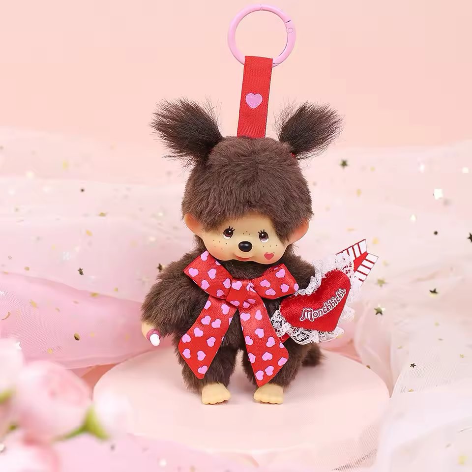 홍콩 정품 발렌타인 몬치치 한정판 마스코트 키링 인형 80,000원